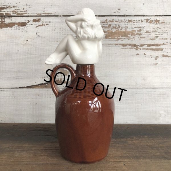 画像3: 50s Vintage Lay Off Nude Decanter Pin Up Girl (T398) (3)