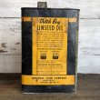 画像3: Vintage Dutch Boy Paint Linseed Oil 7 3/4 Can (T403) (3)