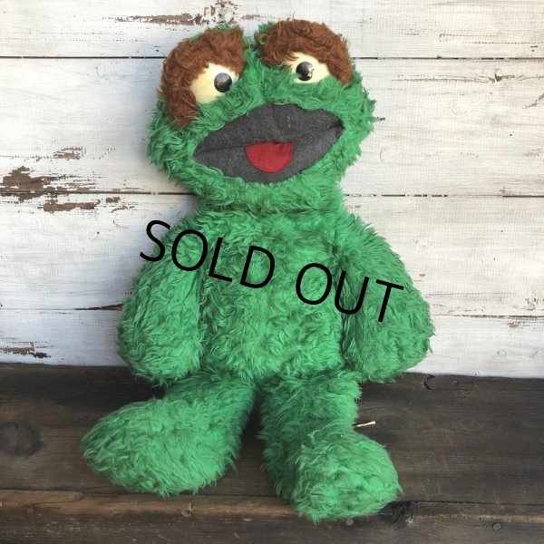 画像2: 70s Knickerbocker Oscar BIG SIZE Plush Doll 66cm (T409) (2)