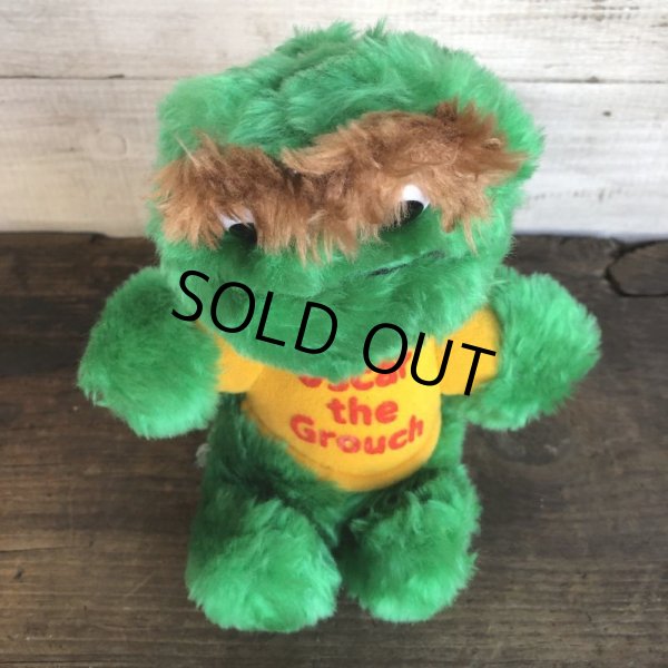 画像5: Vintage Hasbro Sesame Street OSCAR Mini Plush Doll (T405) (5)