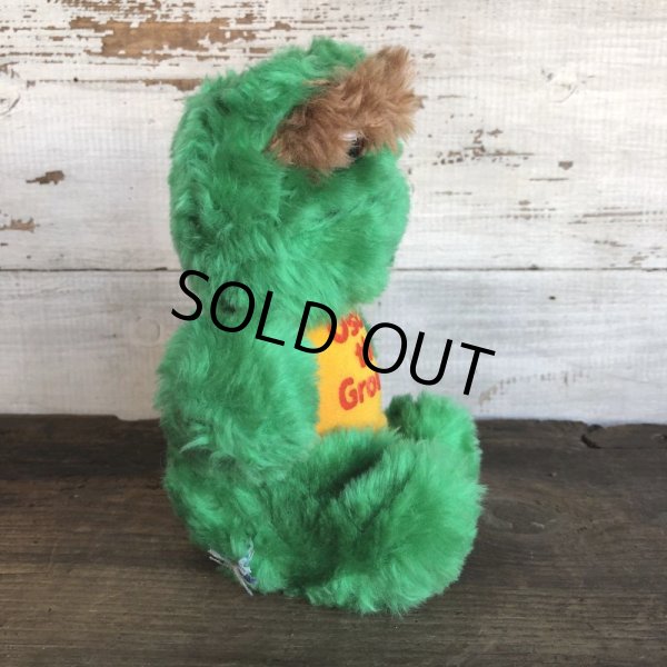 画像2: Vintage Hasbro Sesame Street OSCAR Mini Plush Doll (T405) (2)