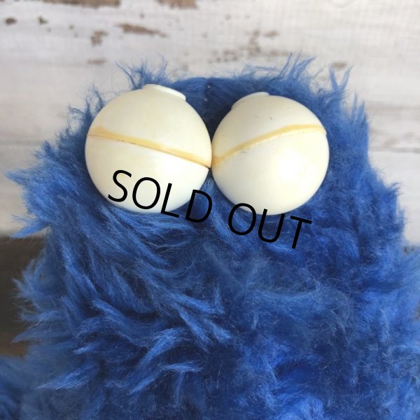 画像6: Vintage Knickerbocker Sesame Street Cookie Monster Hand Puppet Doll (T407) (6)