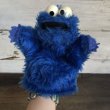 画像1: Vintage Knickerbocker Sesame Street Cookie Monster Hand Puppet Doll (T407) (1)