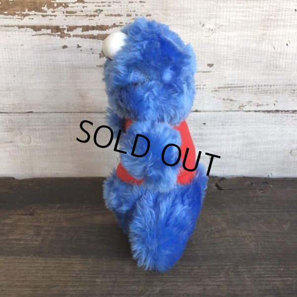 画像4: Vintage Hasbro Sesame Street Cookie Monster Mini Plush Doll (T404) (4)