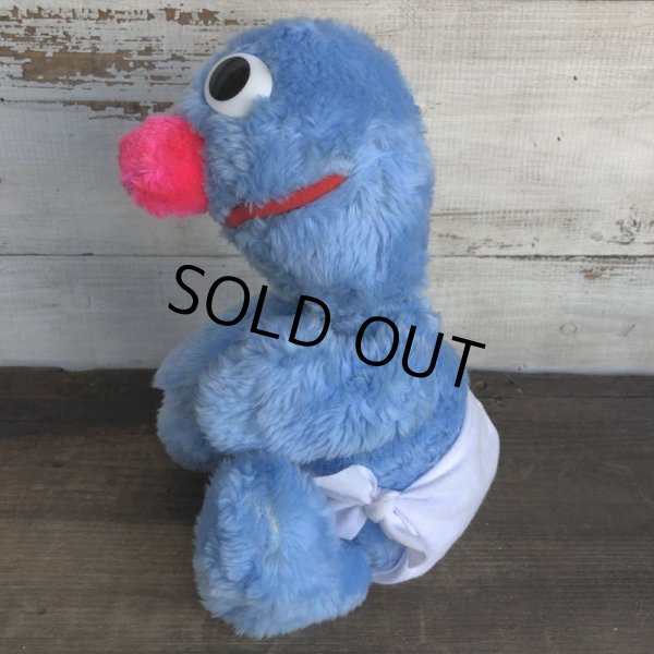 画像4: Vintage Hasbro BABY Grover Plush Doll (T410) (4)