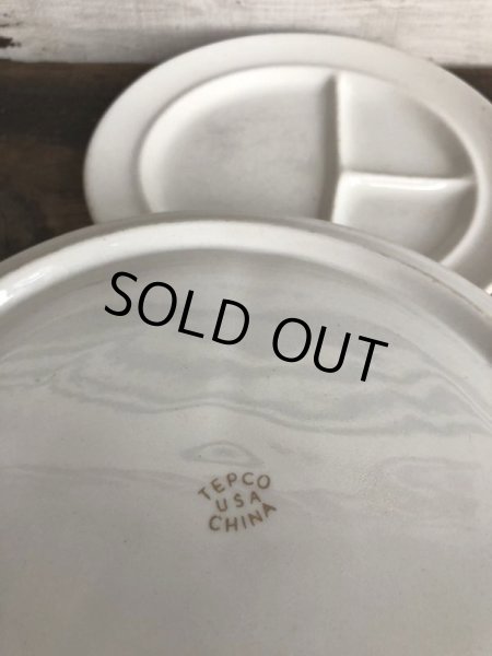 画像3: Vintage Tepco USA China Ceramic Restaurant Ware 27cm (T404) (3)