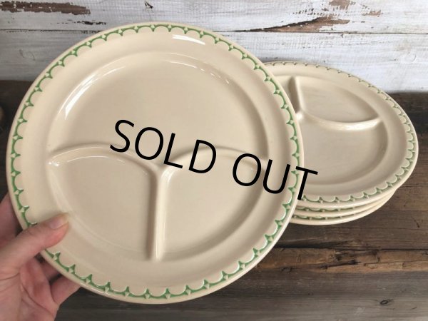 画像2: Vintage USA Syracuse China Ceramic Restaurant Ware 24cm (T403) (2)