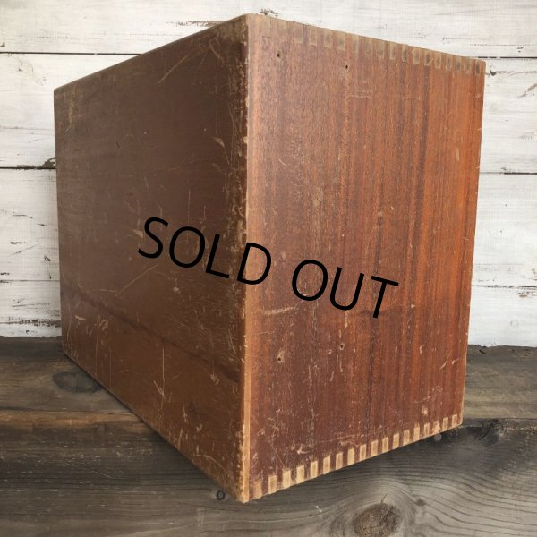 画像6: Vintage Wooden MACHINE PARTS CO Store Display Cabinet (T409) (6)