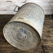 画像8: Vintage Metal Trash Can 43cm (T406) (8)