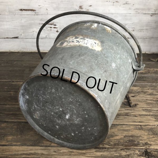 画像8: Vintage Metal Bucket (T405) (8)
