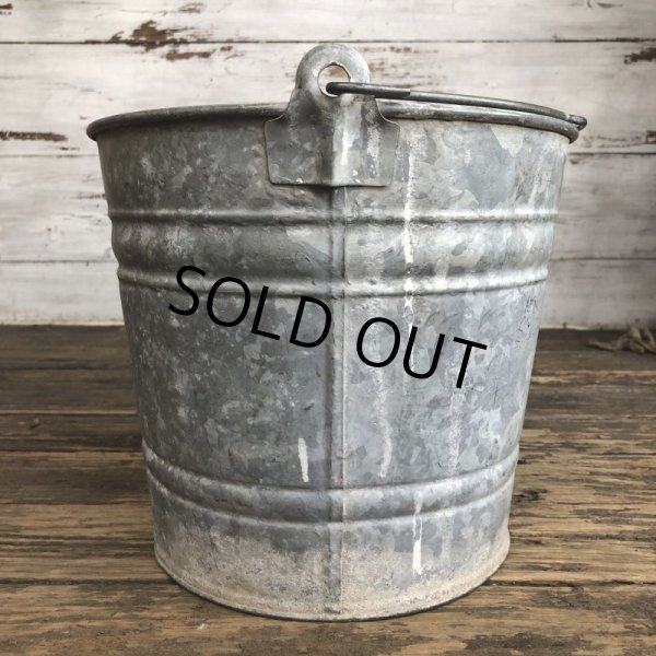 画像3: Vintage Metal Bucket (T404) (3)