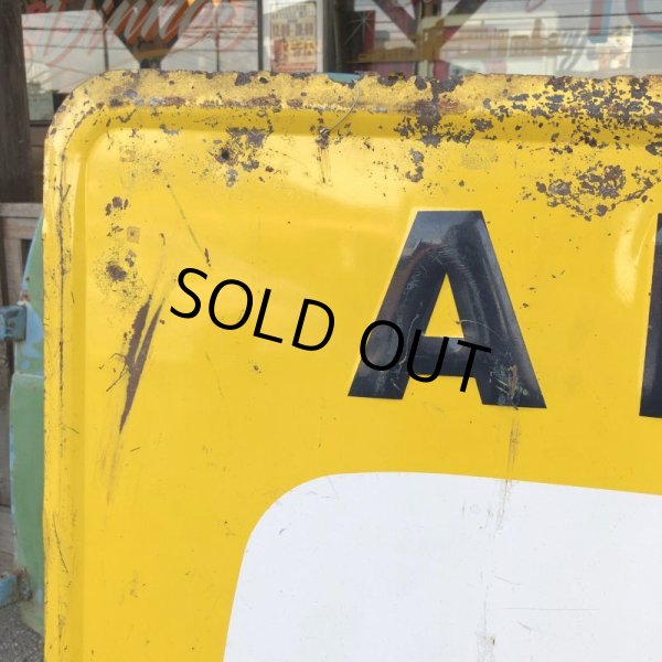 画像3: 60s Vintage Pepsi Cola A Pepsi Break Makes Sense! Embossed Metal Sign (T417) (3)