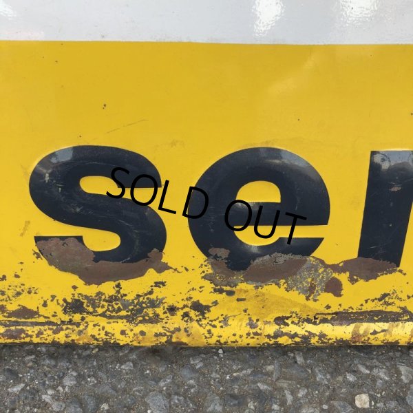 画像6: 60s Vintage Pepsi Cola A Pepsi Break Makes Sense! Embossed Metal Sign (T417) (6)