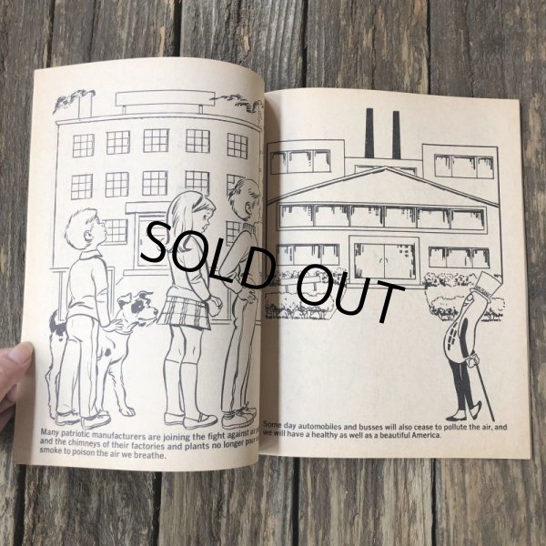 画像3: Vintage Planters Mr Peanut  AMERICA KEEP IT BEAUTIFUL Coloring Book (T431) (3)
