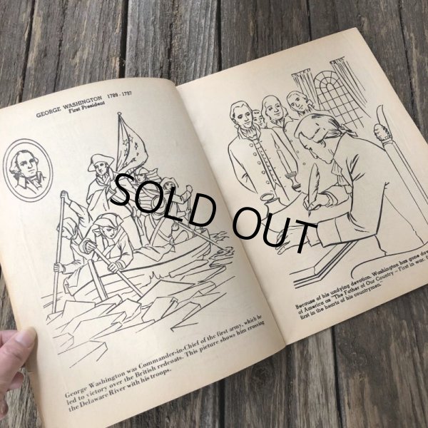 画像3: Vintage Planters Mr Peanut Presidents of the United States Coloring Book (T432) (3)