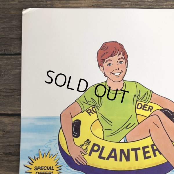 画像6: Vintage Planters Mr Peanut Store Display Poster Round Rider (T437) (6)