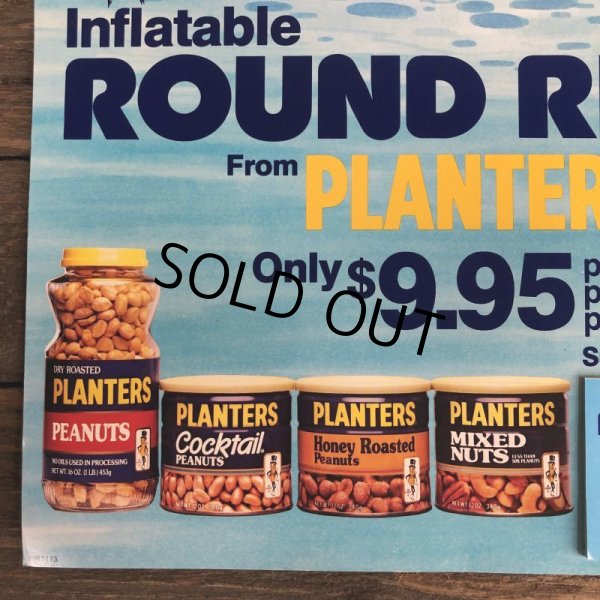画像4: Vintage Planters Mr Peanut Store Display Poster Round Rider (T437) (4)