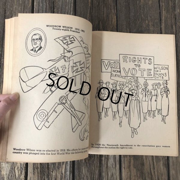 画像9: Vintage Planters Mr Peanut Presidents of the United States Coloring Book (T432) (9)