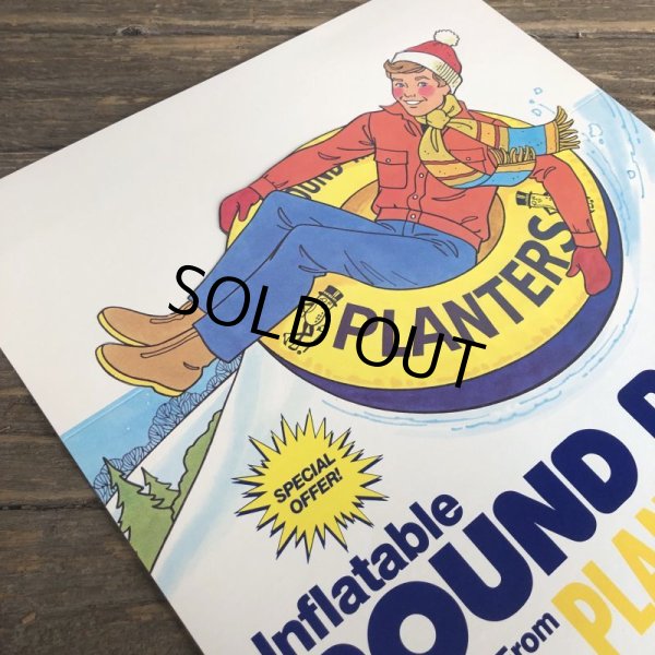 画像7: Vintage Planters Mr Peanut Store Display Poster Round Rider (T438) (7)