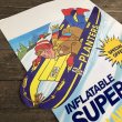 画像4: Vintage Planters Mr Peanut Store Display Poster Syper Sled (T436) (4)