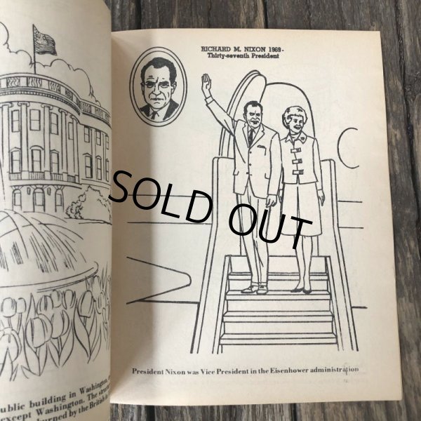 画像13: Vintage Planters Mr Peanut Presidents of the United States Coloring Book (T432) (13)