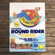 画像10: Vintage Planters Mr Peanut Store Display Poster Round Rider (T438) (10)