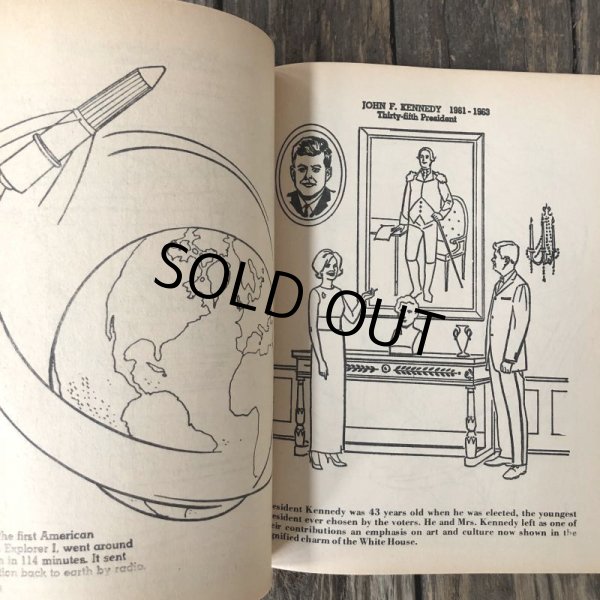 画像10: Vintage Planters Mr Peanut Presidents of the United States Coloring Book (T432) (10)