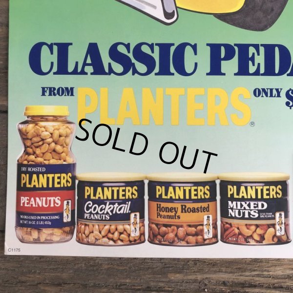 画像4: Vintage Planters Mr Peanut Store Display Poster Classic Pedal Car (T439) (4)