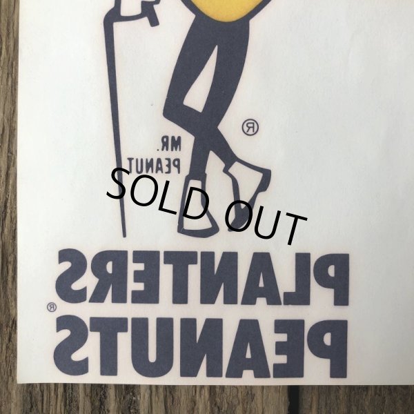 画像3: Vintage Planters Mr Peanut Transfer (T423) (3)