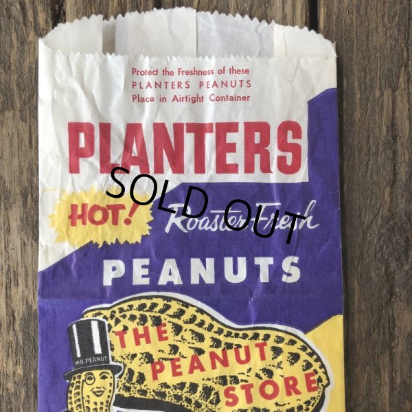 画像4: Vintage Planters Mr Peanut  Paper Bags 4oz (T426) (4)
