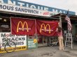 画像9: Vintage McDonalds Restaurant Sign Banner Flag #A (T441) (9)