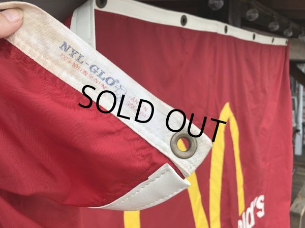 画像5: Vintage McDonalds Restaurant Sign Banner Flag #B (T443) (5)