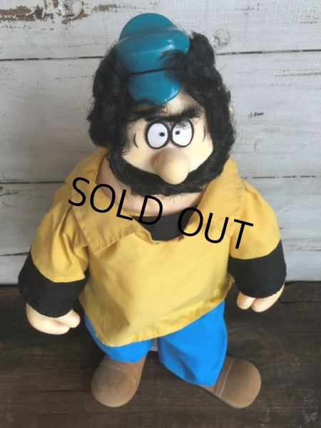 画像5: 80s Vintage Popeye Brutus  Doll 52cm by Presents (T445) (5)