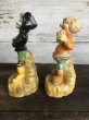 画像2: 60s Vintage Al Capp's Yokum family Mammy & Pappy Dogpatch Statue Set (T448) (2)