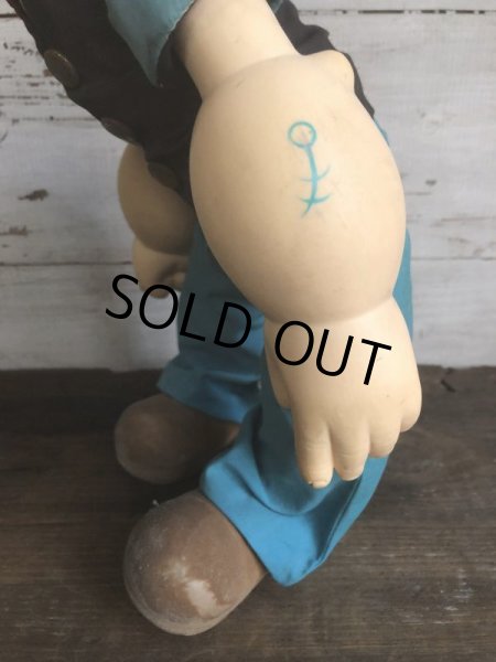 画像5: 80s Vintage Popeye Doll 47cm by Presents (T444) (5)
