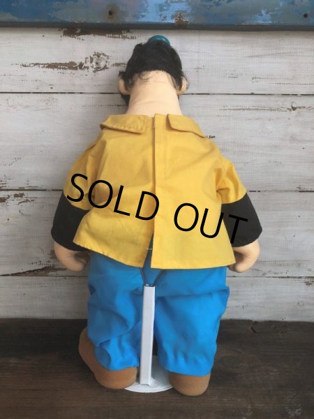 画像3: 80s Vintage Popeye Brutus  Doll 52cm by Presents (T445) (3)