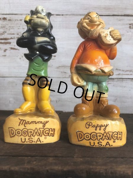 画像6: 60s Vintage Al Capp's Yokum family Mammy & Pappy Dogpatch Statue Set (T448) (6)