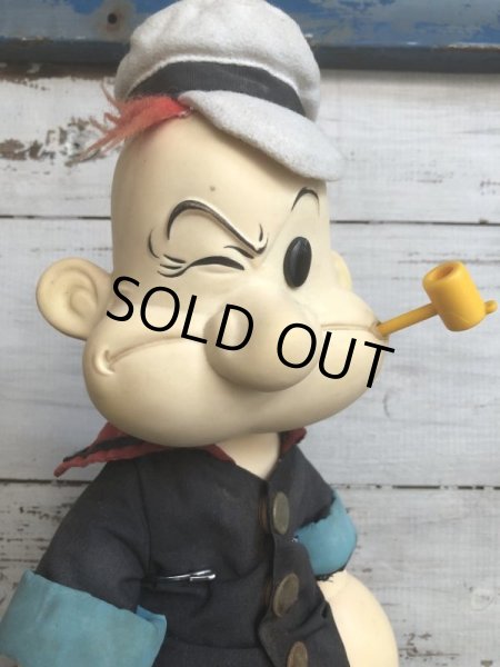 画像6: 80s Vintage Popeye Doll 47cm by Presents (T444) (6)
