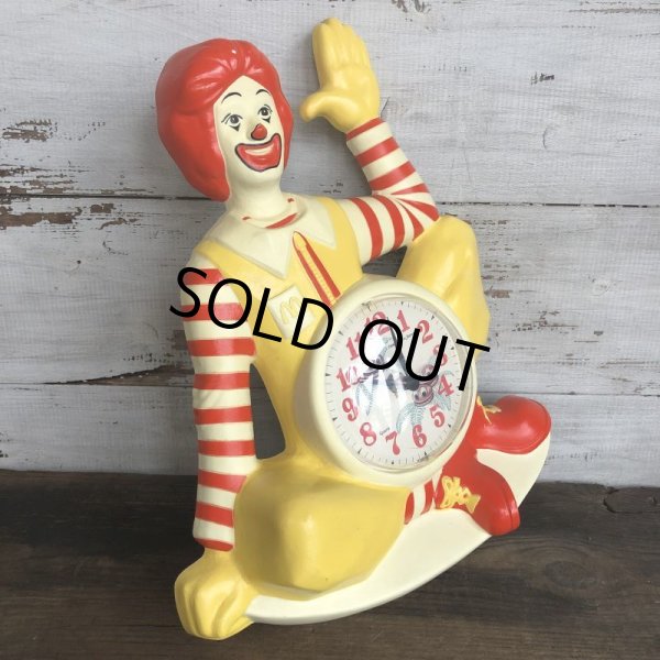 画像2: 【SALE】 80s Vintage McDonald's Wall Clock (T458) (2)