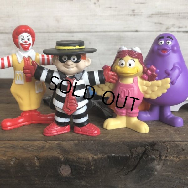 画像4: 1995 McDonald's Halloween Costume Figure Set (T453) (4)