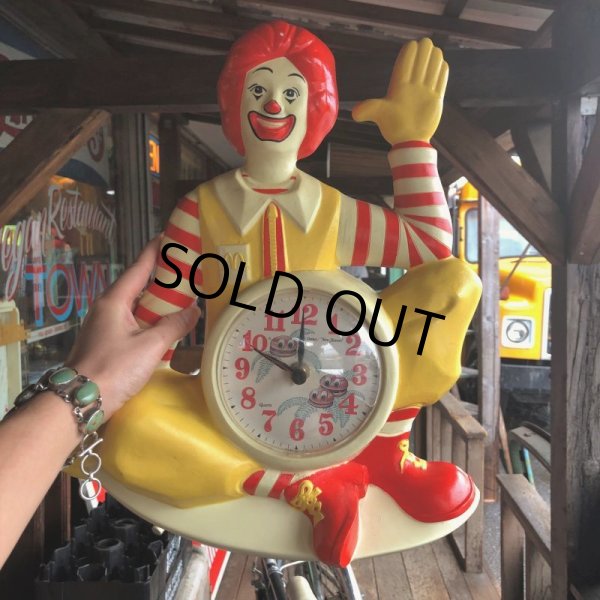 画像10: 【SALE】 80s Vintage McDonald's Wall Clock (T458) (10)