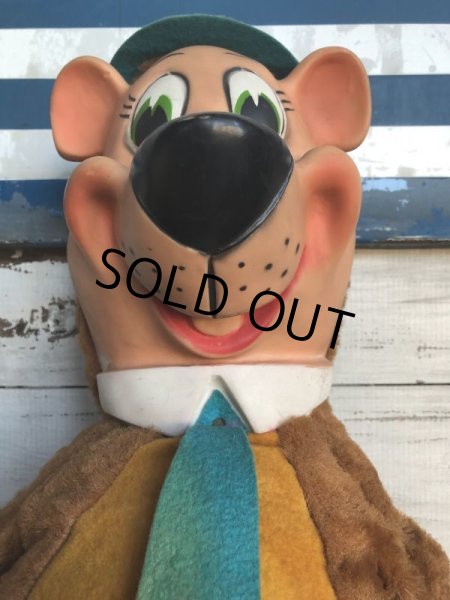 画像7: 50s Vintage Knickerbocker Yogi Bear BIG SIZE!! 66cm (T465) (7)
