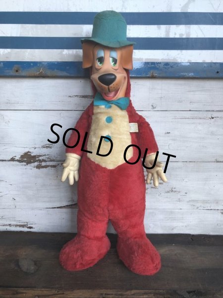 画像2: 50s Vintage Knickerbocker Huckleberry Hound BIG SIZE!! 66cm (T464) (2)