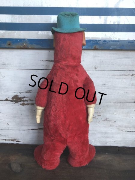 画像4: 50s Vintage Knickerbocker Huckleberry Hound BIG SIZE!! 66cm (T464) (4)