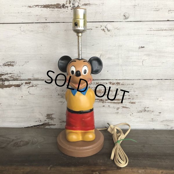 画像3: Vintage Walt Disney Mickey Mouse Lamp CANADA ver (T467) (3)