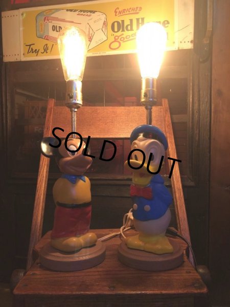 画像10: Vintage Walt Disney Donald Duck Lamp CANADA ver (T466) (10)