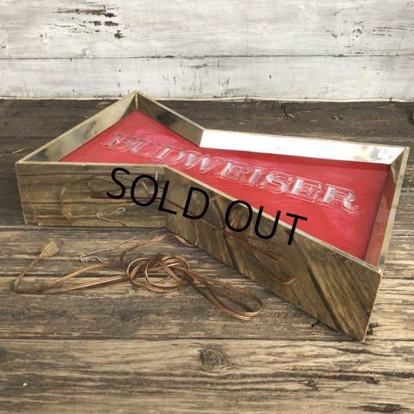 画像6: Vintage Anheuser Busch Budweiser Red Bowtie Store Display Light Sign (T475) (6)