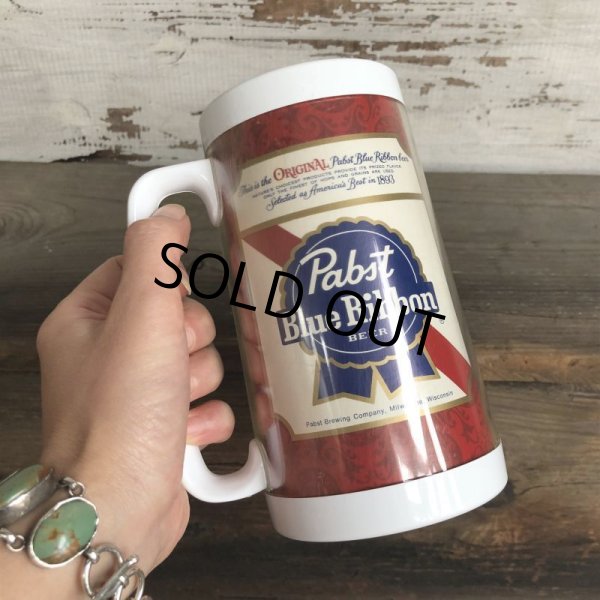 画像7: 70s Vintage Thermo-Sew Beer Mug Pabst Blue Ribbon (T473) (7)
