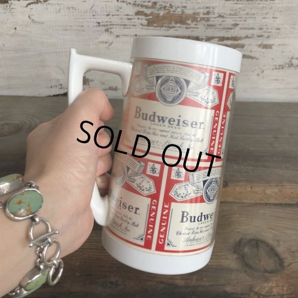画像7: 70s Vintage Thermo-Sew Beer Mug Budweiser (T472) (7)