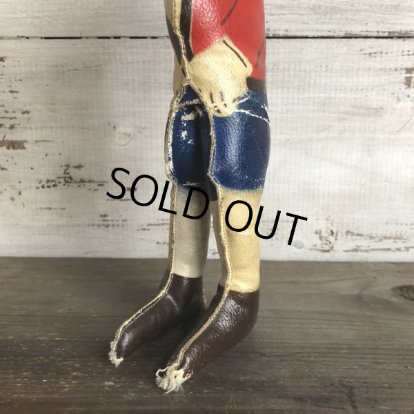 画像3: 20s Antique Gasoline Alley Comic Strip Character Oil Cloth Doll (T480) (3)